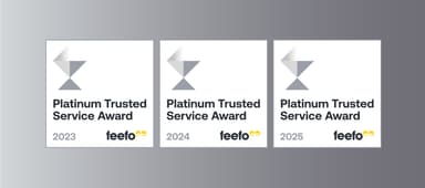 First Response Finance wins Feefo Platinum Trusted Service Award for the fifth time